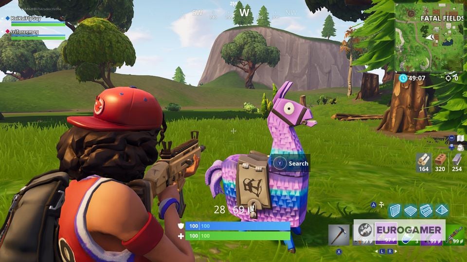 Fortnite Llama locations Where to increase your chances of finding
